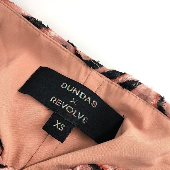 DUNDAS x REVOLVE Lana Mini Dress in Natural Zebra - Picture 12 of 12